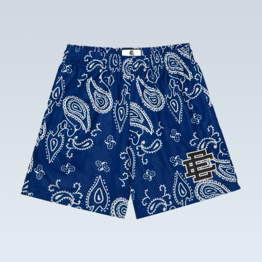 Eric Emanuel EE Basic Short Blue Paisley